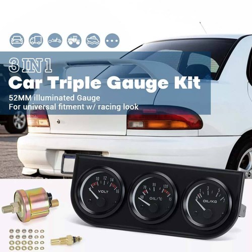 Car 52mm electronic triple - car,