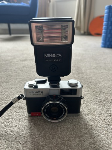 Minolta matic 35mm flash - minolta,