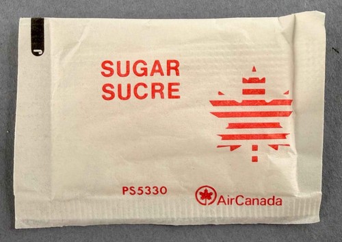 Air canada airline sugar - air,
