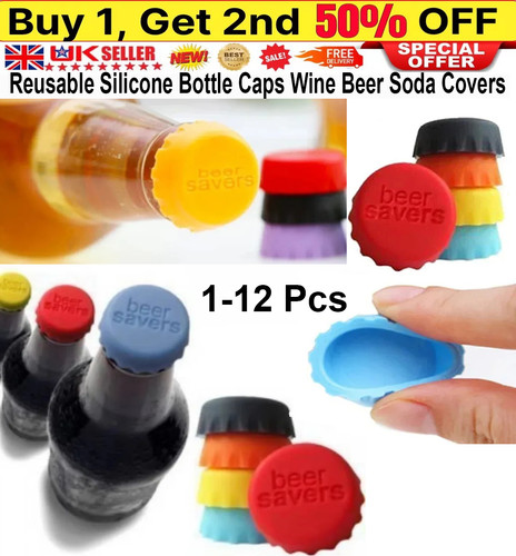 6pcs reusable silicone - 6pcs, bottle