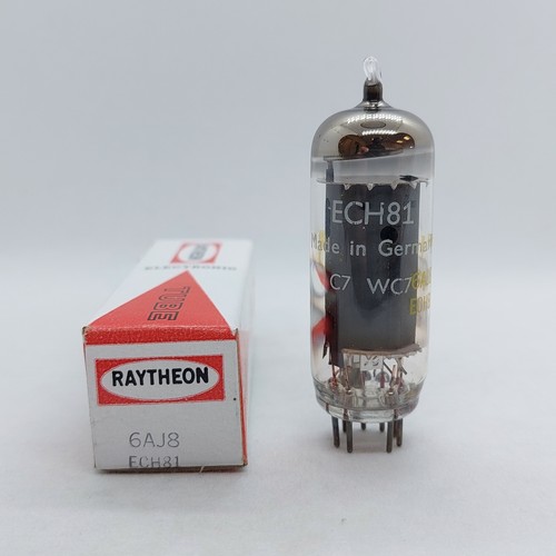 Ech81 6aj8 raytheon nos - raytheon,