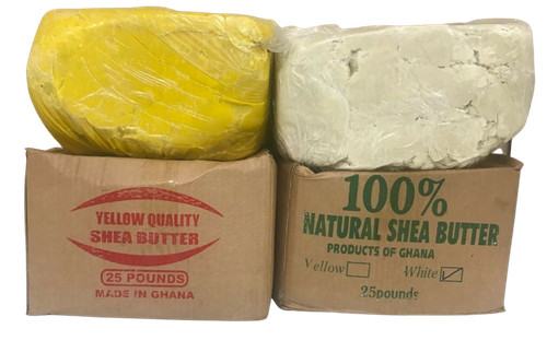 5kgs raw shea - 12.5kgs, bulk