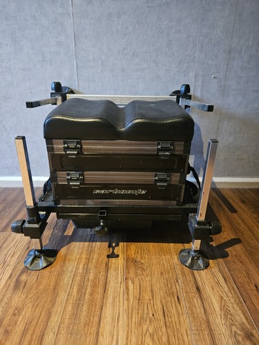 Black fishing seat box - fishing, with