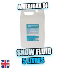 ADJ 5L Snow Fluid for Snow Machines – High-Quality Fake Snow Effect Liquid