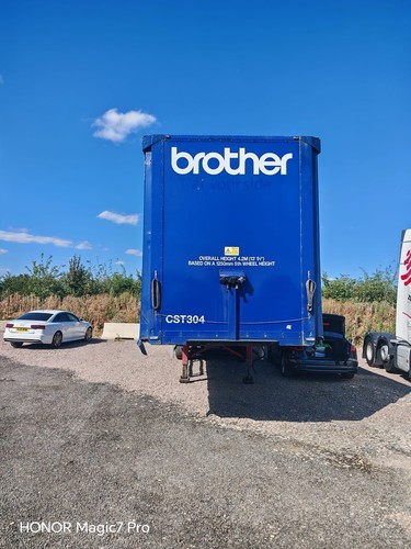 Curtain side trailer - curtain,