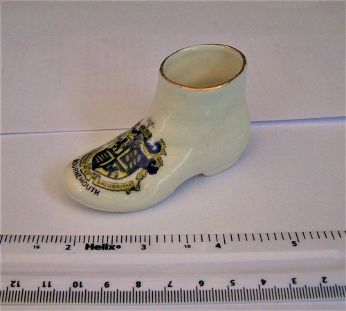 Bournemouth crested china - bournemouth,