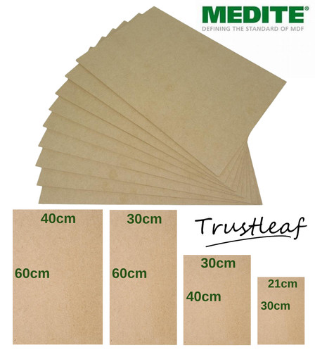 Medite mdf sheet - mdf, 3mm