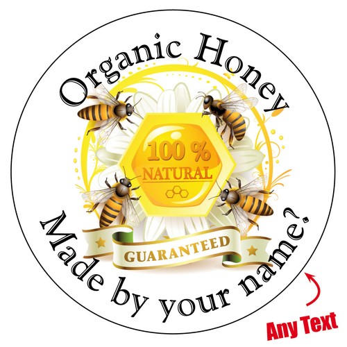 Personalised honey bee pot jar - pot,