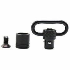 QD 1 Inch Sling Swivel Mount Heavy Duty Quick Detach Loop Base Kit Black