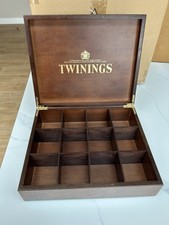 Twinings Wooden Hinged Display