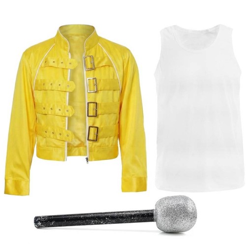 Freddie mercury costume yellow - mercury,