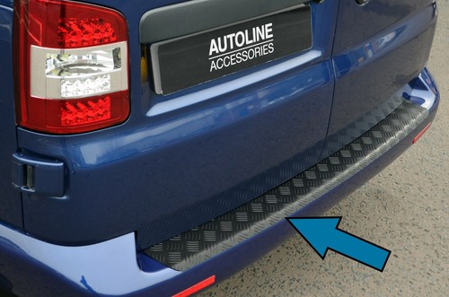 Black anodised rear - rear, bumper