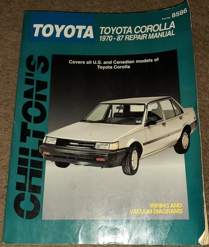 Toyota corolla 1970 1987 - toyota, 1970-1987