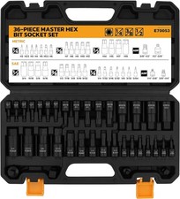 Hex Bit Impact Socket Set