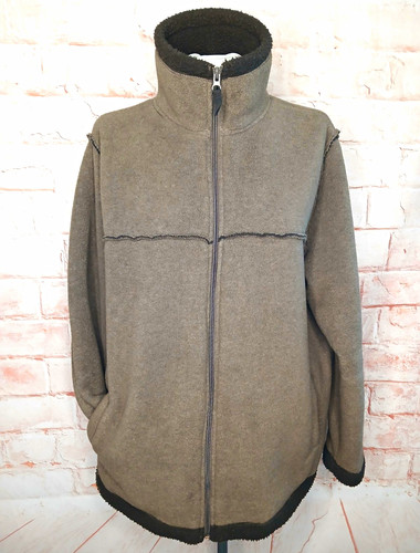 Raw edge men brown - raw, full