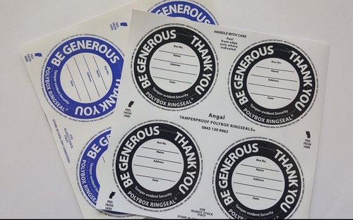 Charity security seals - charity,