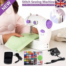 42pcs Set Electric Mini Multi-Function Portable Hand Held Desktop Sewing Machine