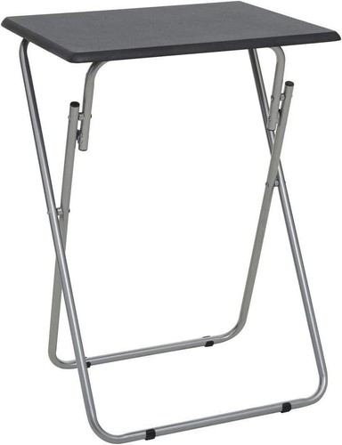 Black folding wooden table - folding, tv