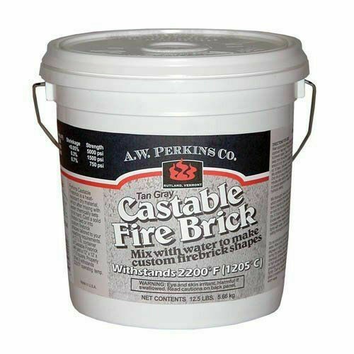 Castable refractory cement - castable,