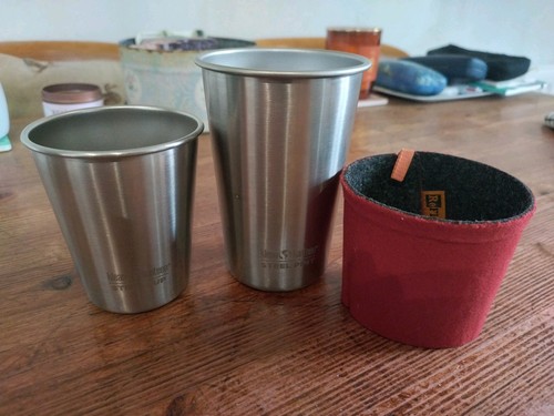 Klean canteen steel pint - steel,