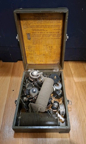 Vintage military wooden case - military,
