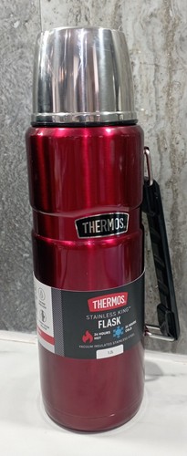 Thermos stainless king red - thermos,