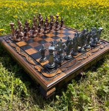 Chess Set Antique Roman Empire