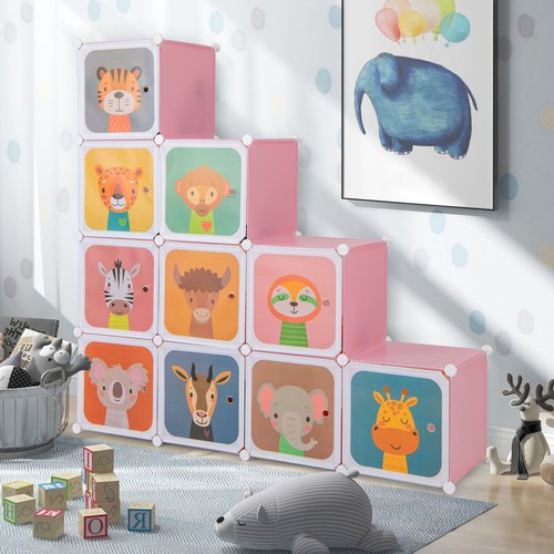 Portable kids wardrobe cube - wardrobe, 12-cube