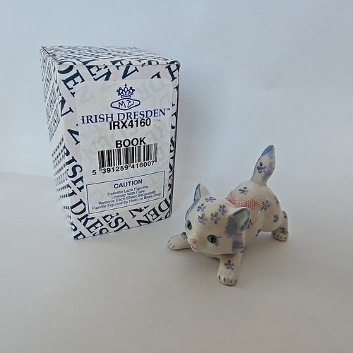 Irish dresden floral cat - irish,
