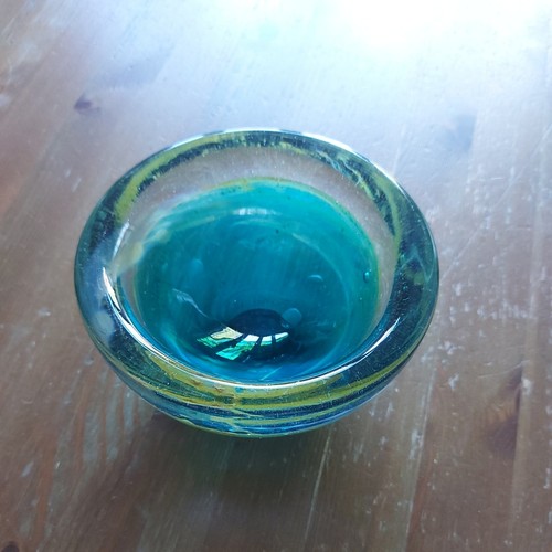 Mdina blue clear modern art - mdina,