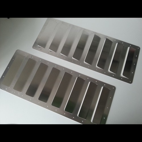 Aluminium louvre louver - aluminium,