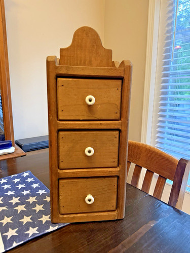 Primitive spice cabinet - primitive,