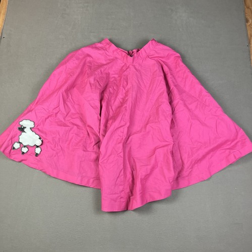 Vintage poodle skirt pink - vintage,