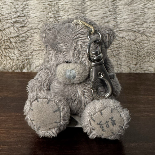 You grey fabric teddy - me, to