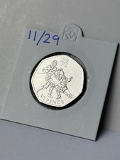 2011 Olympic Fencing 50p Coin