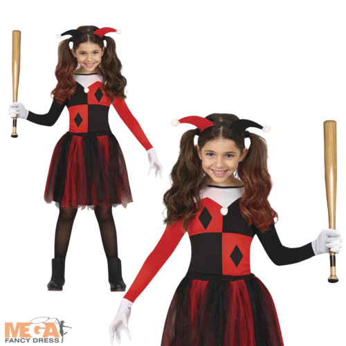 Girls harley quinn costume - harley,