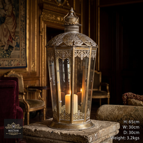 Moroccan lantern candle holder - lantern,