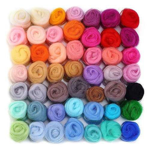 Colors fibre wool yarns - 50,