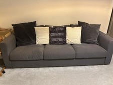3 Seater Sofa Grey