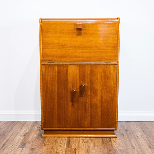 Art deco walnut - walnut, cantilever
