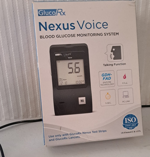 Glucorx nexus voice sugar - glucorx,
