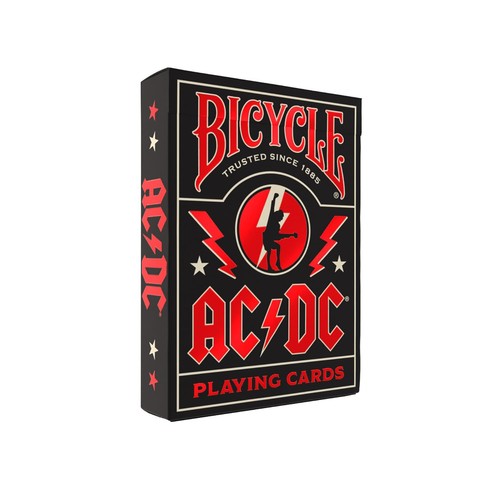 Bicycle acdc playing cards - bicycle,