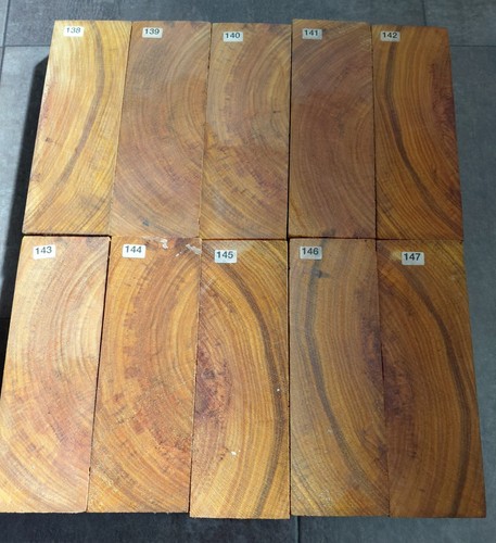 Canary wood knife scale - scale, /