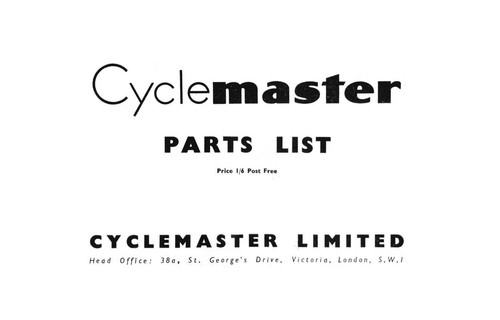 Cyclemaster 32cc - (0486),
