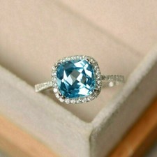 8MM Cushion Cut VVS1 Natural