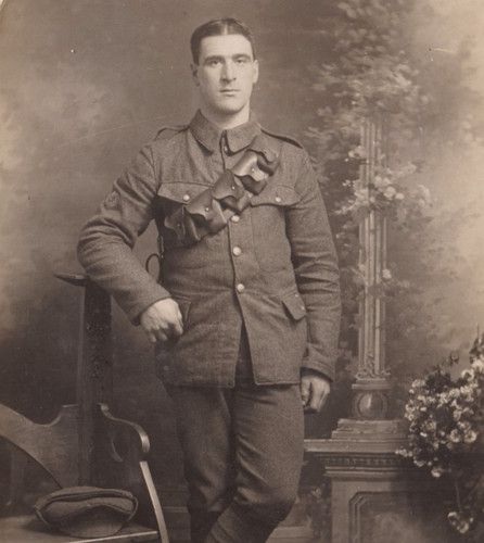 Ww1 rppc photo - photo, soldier