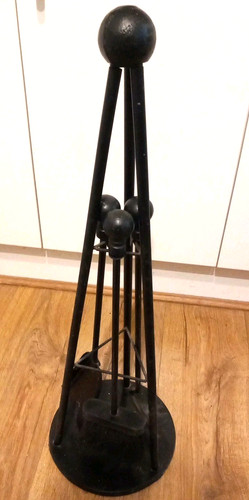 Contemporary triangular black - triangular,
