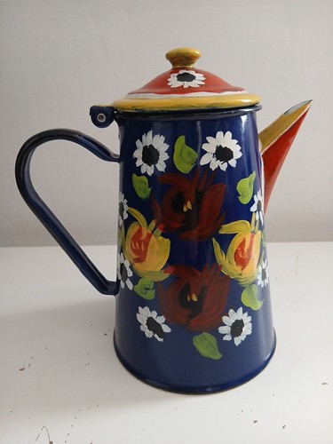 Vintage handpainted poland - handpainted, in