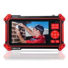 CCTV Camera Tester HD-2950, 8MP TVI CVI AHD CVBS Analog Camera Tester 5 inch TFT