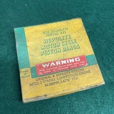 Villiers 250 Competition Piston Ring STD NOS Hepolite 